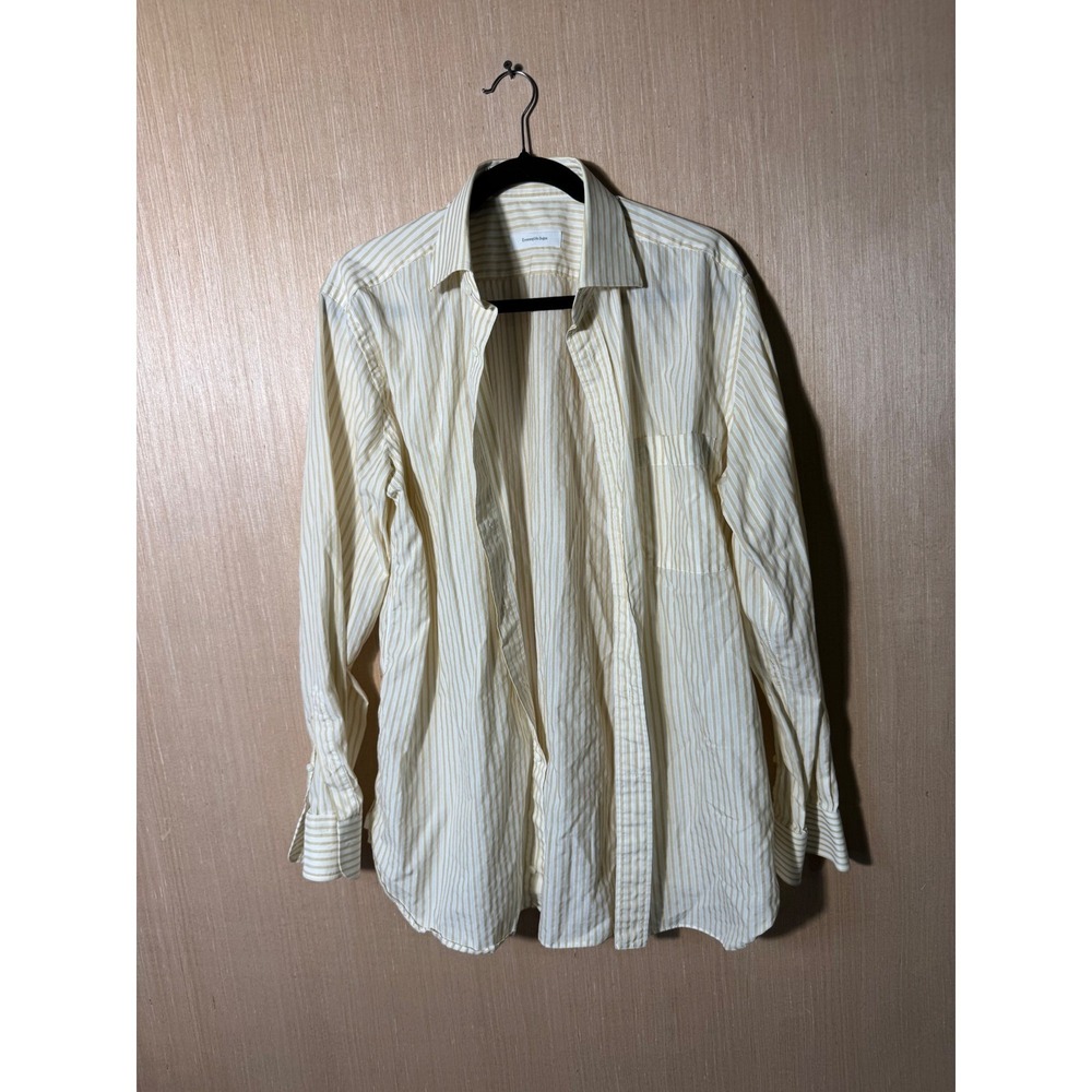 Ermenegildo Zegna Striped Button Down Shirt‎ Menswear Dress Shirt